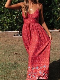 ABITO ESTIVO DIVINE rosso
